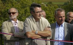Inauguration de la voie verte à Nolay
