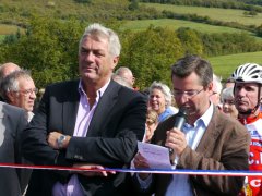 Inauguration de la voie verte à Nolay