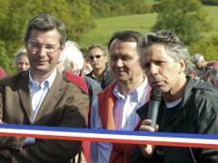Inauguration de la voie verte à Nolay