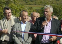 Inauguration de la voie verte à Nolay