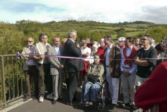 Inauguration de la voie verte à Nolay