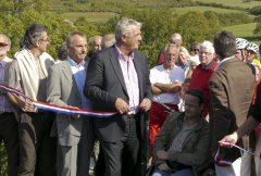 Inauguration de la voie verte à Nolay